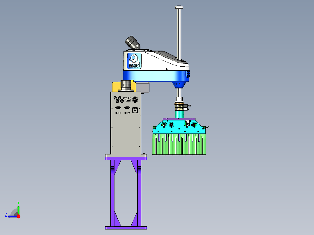 平面机械手step右视图