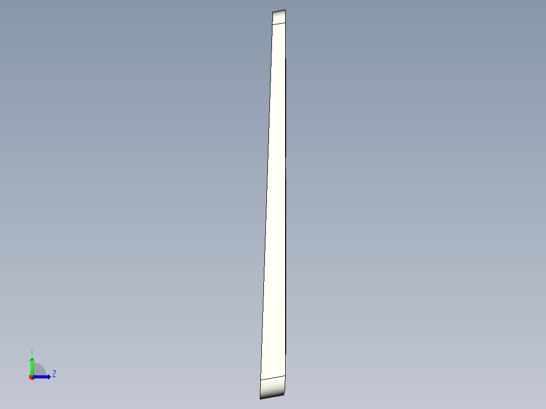 屏幕金属外壳铣凹槽CNC编程程序模型左视图