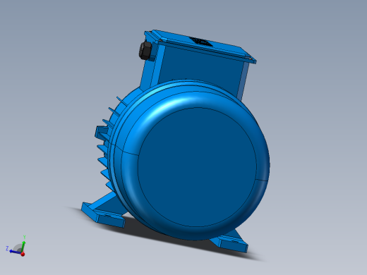 BN系列三相异步电机[BN-132M-B3].step.SLDPRT