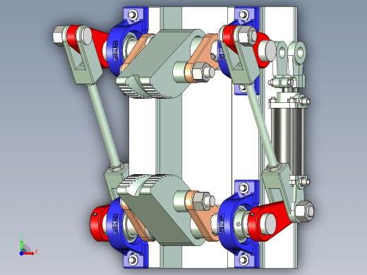 圆棒柔性关节抓手前视缩略图