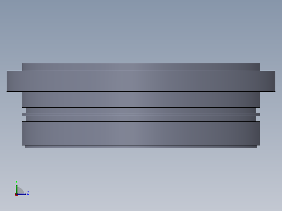 缸杆液压压盖.size-410-mm-1.snapshot.1左视图