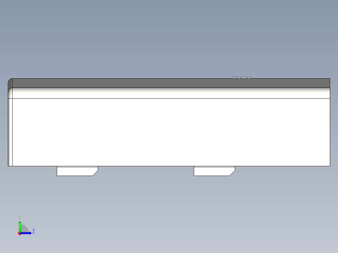 壁挂式储能电池48100左视图