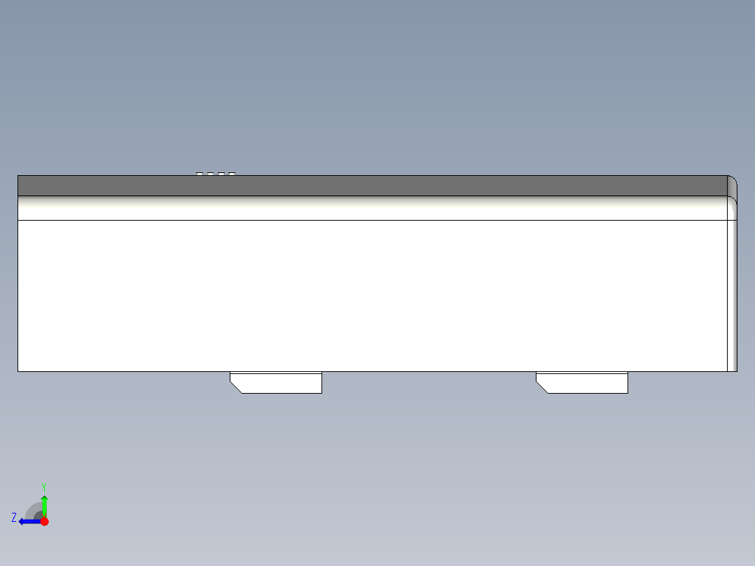 壁挂式储能电池48100右视图