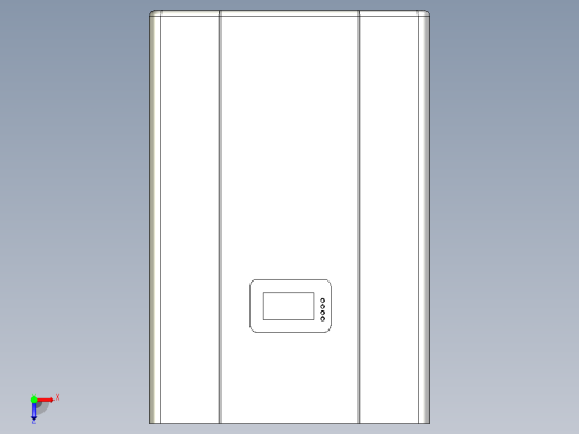 壁挂式储能电池48100俯视缩略图
