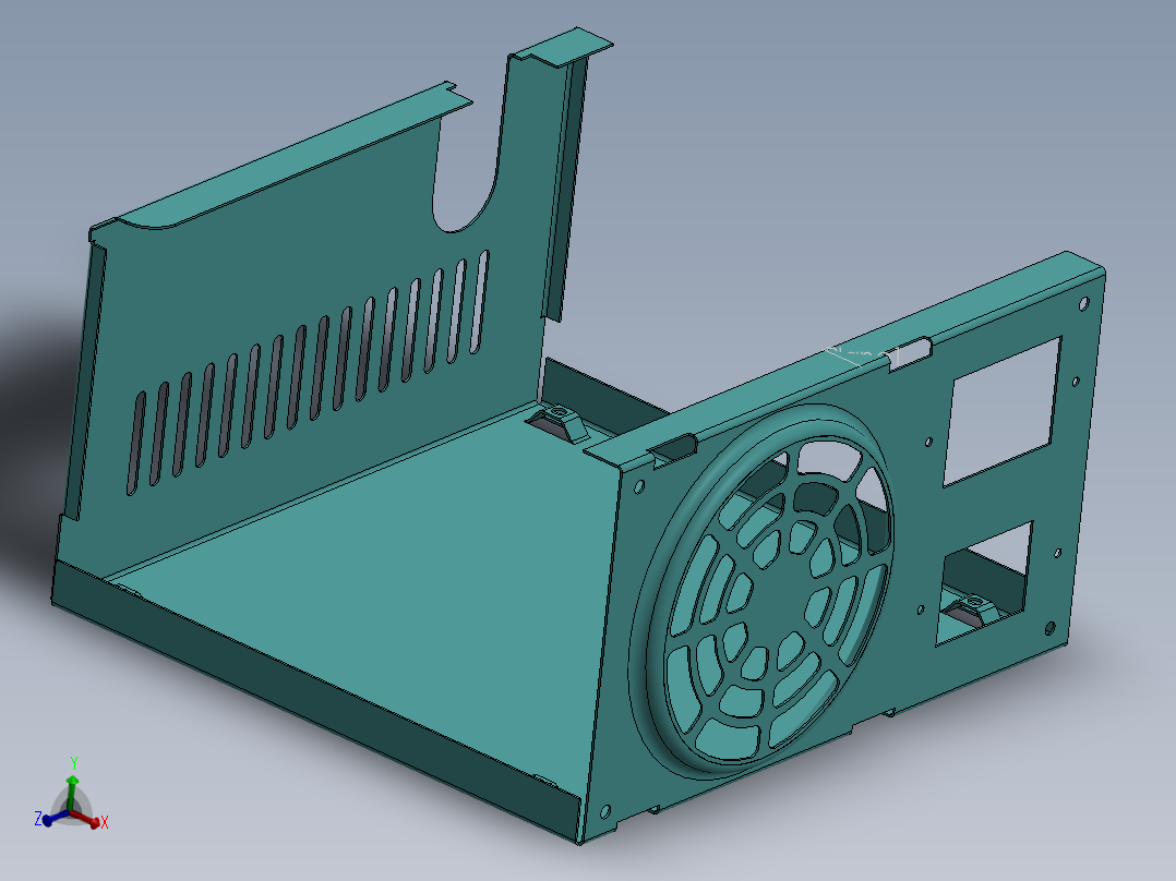 金属板材CPU盖12