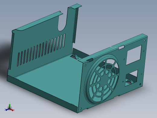 金属板材CPU盖12