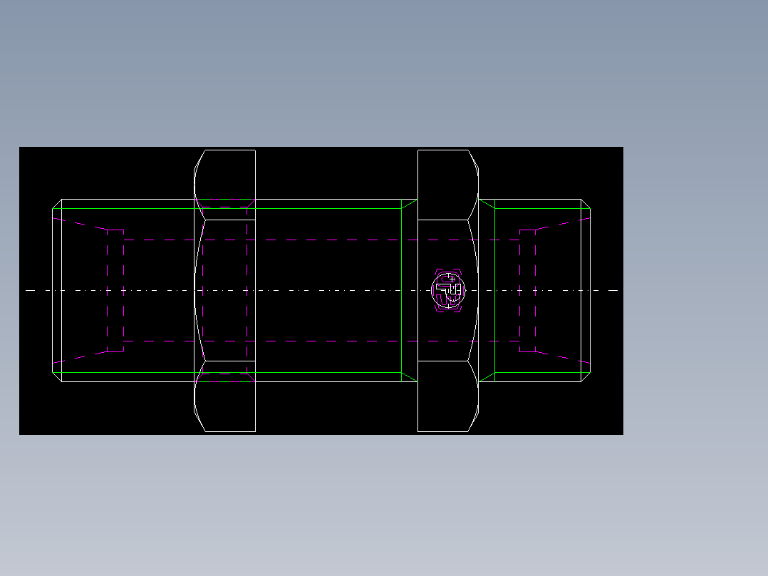 PARKER管接头EO Bulkhead union SV12LOMD71(16)_back