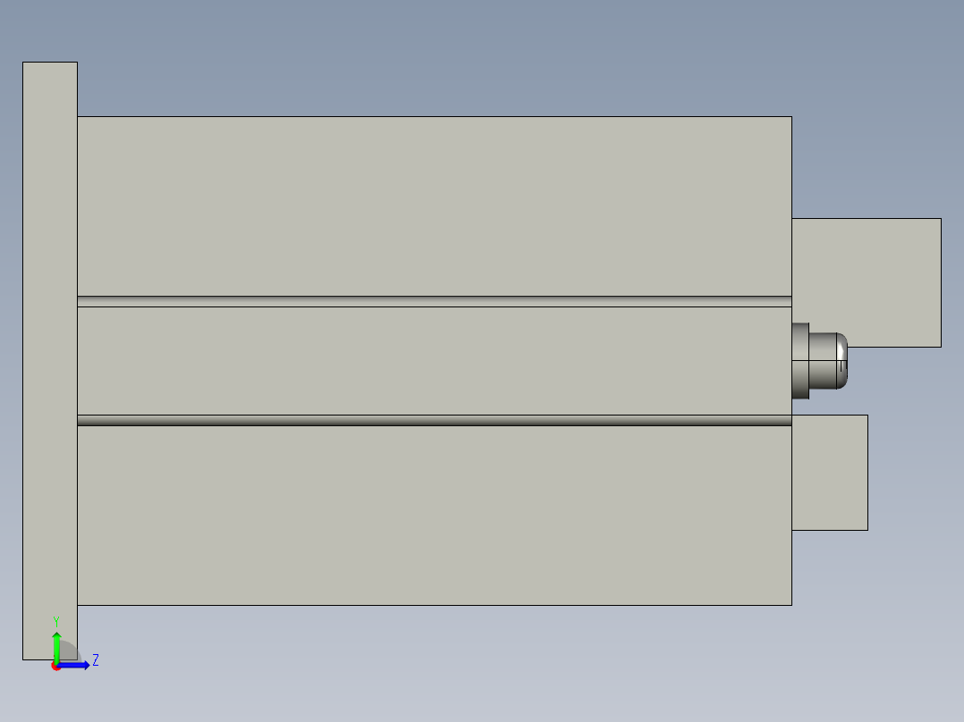 XJC-5100MF-3DSTEP-KH左视图