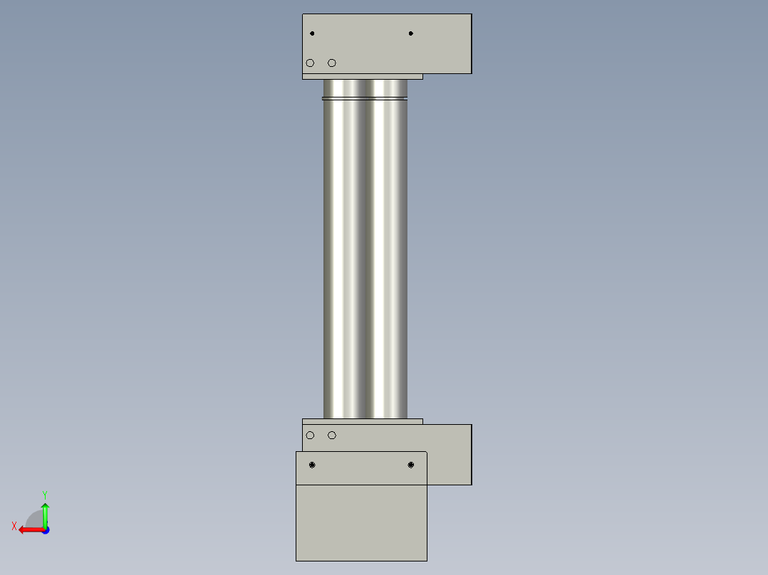 面刀模组后视图