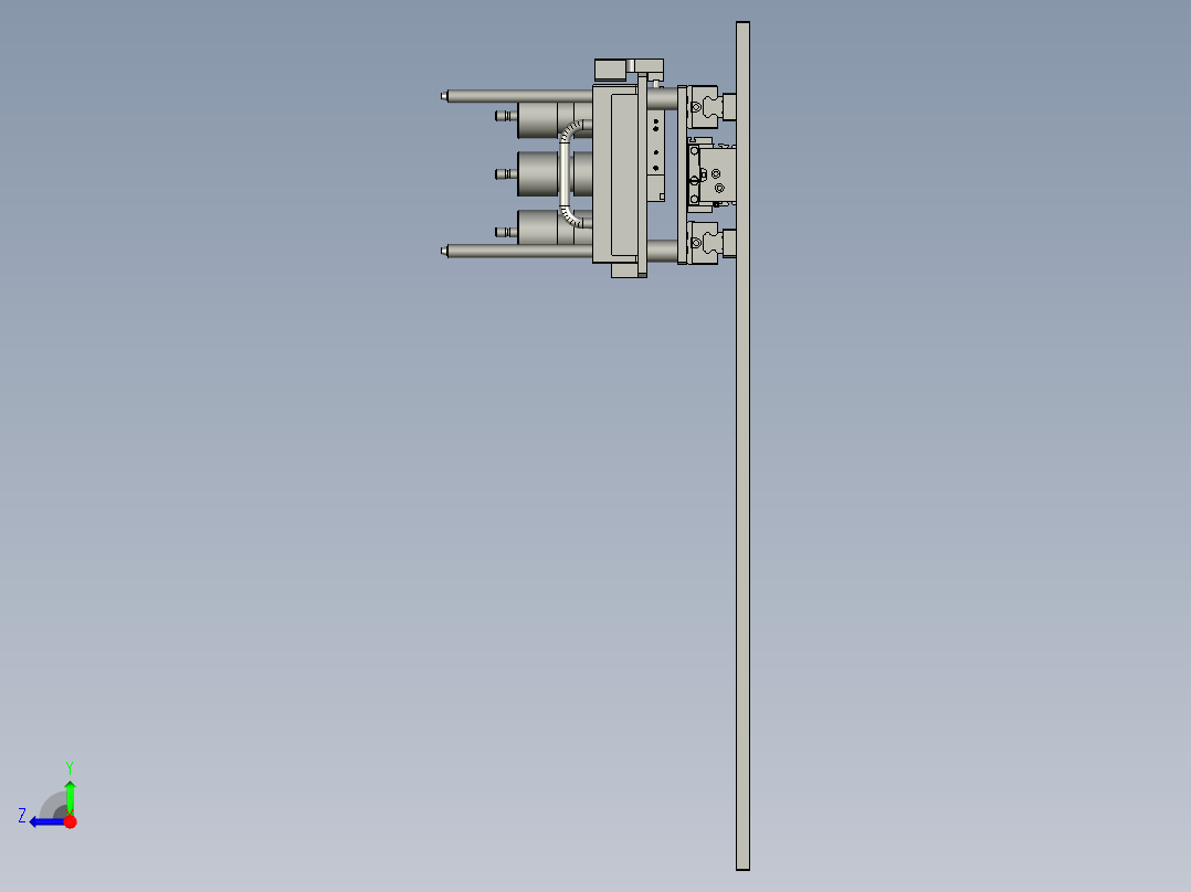 M060-抓取模组治具右视图