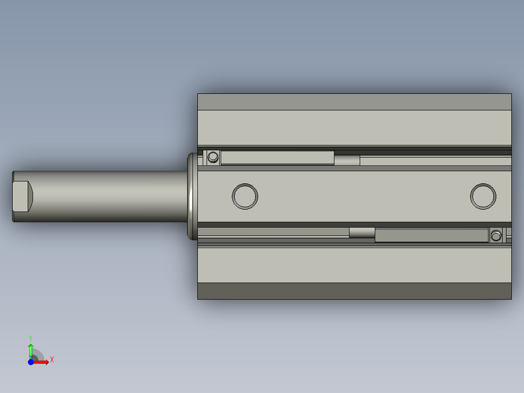 SDA25x30S_30_+_CS1-G-2气缸前视图