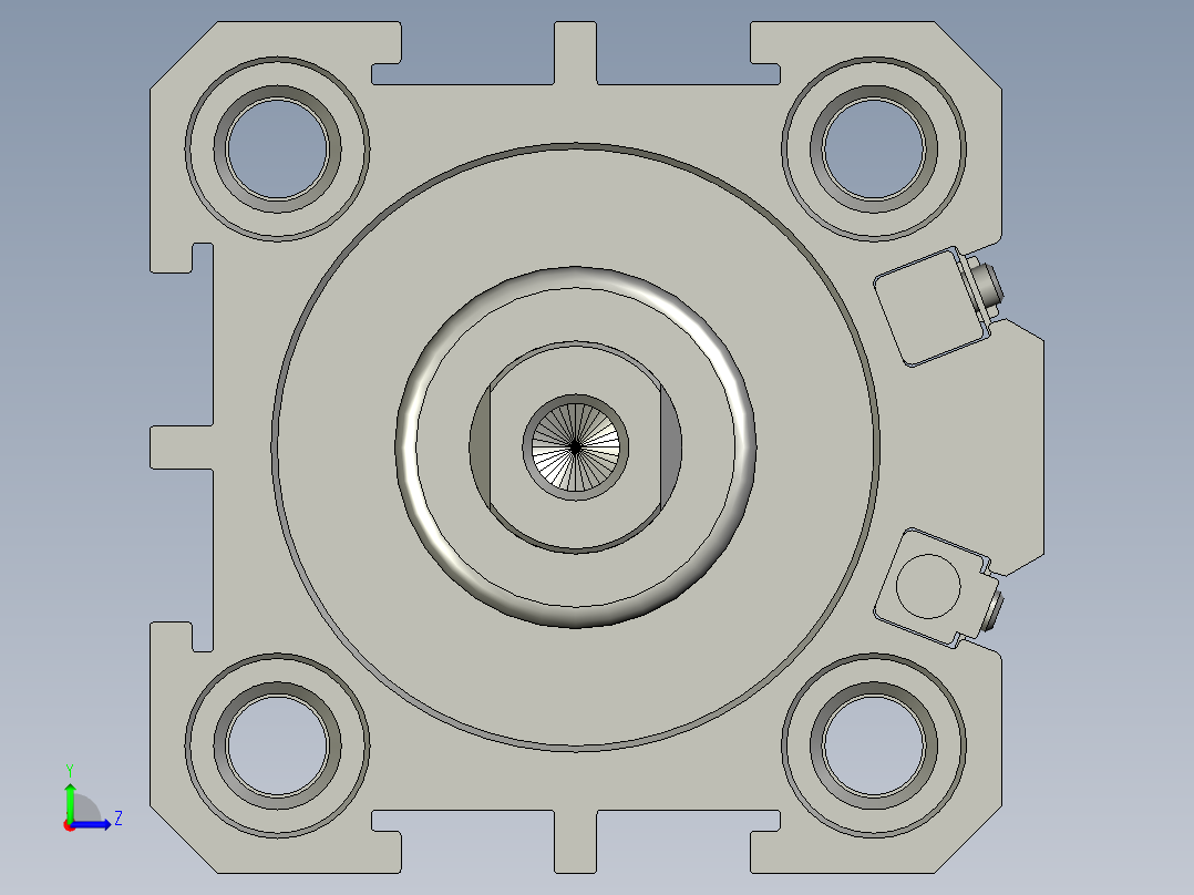 SDA25x30S_30_+_CS1-G-2气缸左视图