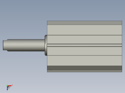 SDA25x30S_30_+_CS1-G-2气缸俯视缩略图