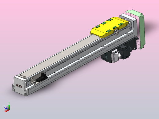内嵌式螺杆 GTH5-100W伺服[GTH5-L2-300-BM-S100W-C1-N]丝杆滑台模组西门子马达