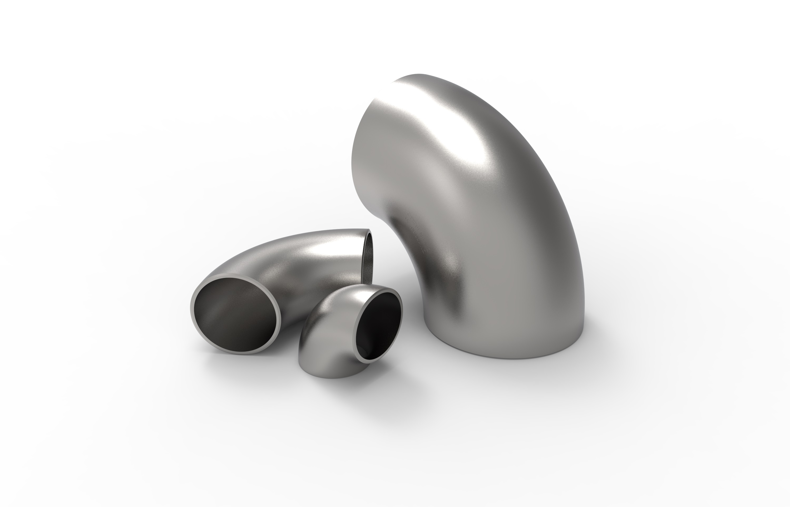 弯头90，2D EN 10253-2标准，3D，5D，DN 15 - DN 500