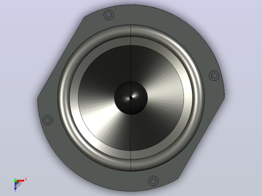 低音扬声器俯视缩略图