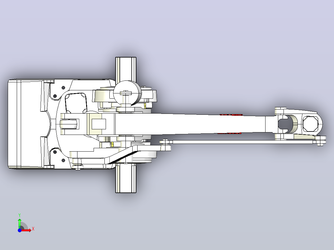 ABB IRB660机器人前视图