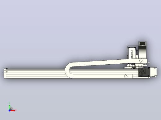 XYGT320-A3-750-400-M-C-0001负载5-8KG XY丝杆模组 内嵌式 XYGT320-A3 替换东佑达TOYO直线滑台模组前视缩略图
