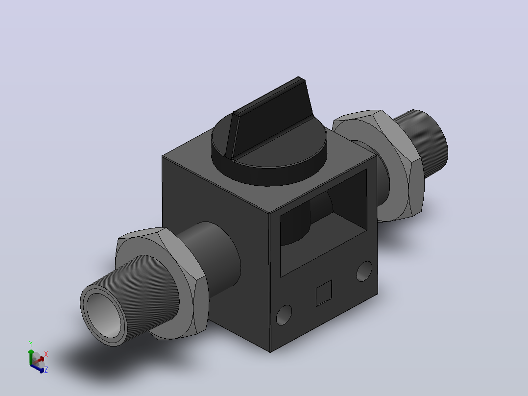 HVSS螺纹连接型_HVSS 04-03(B)主视图