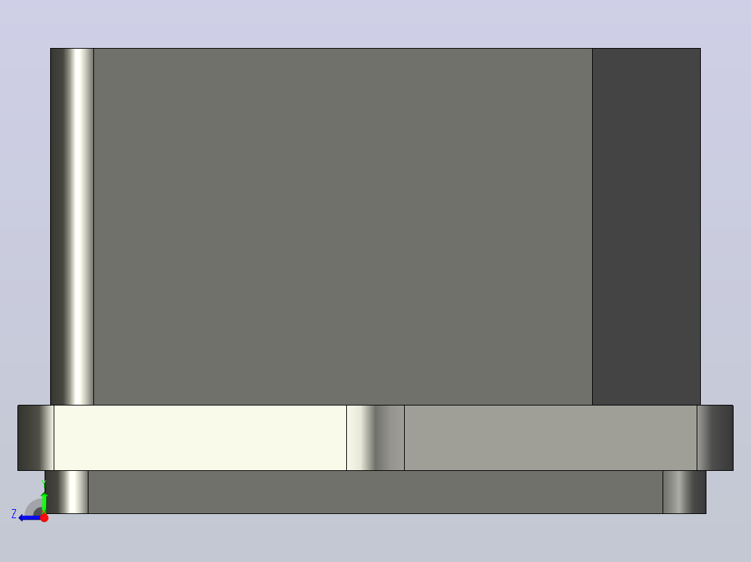 IEC-C-14-F4电源插座右视图