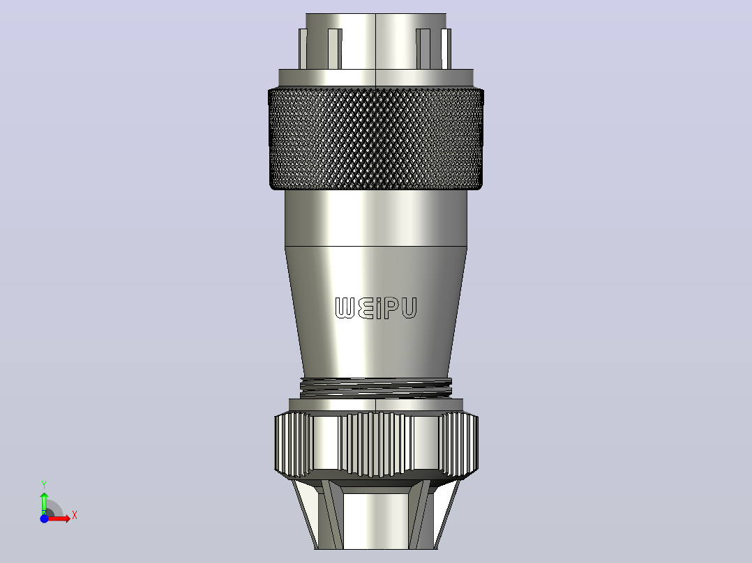 威浦连接器WF16J5TE前视图