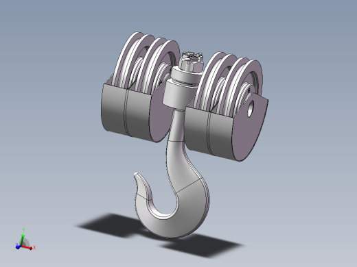 龙门起重机 sw+cad