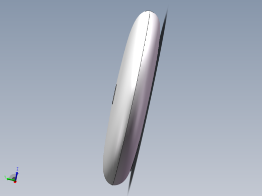 防丢器三维模型带cad PDF主视缩略图