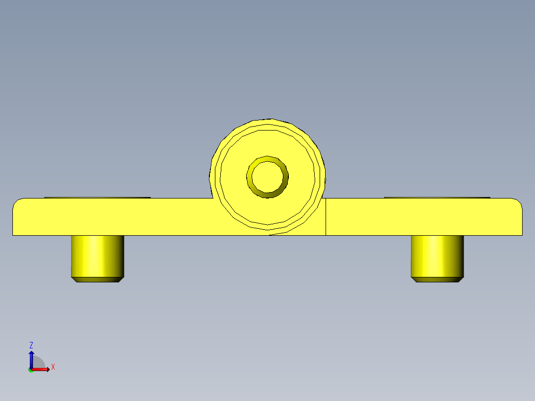 反转焊接夹具右视图
