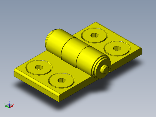 反转焊接夹具正等轴测缩略图