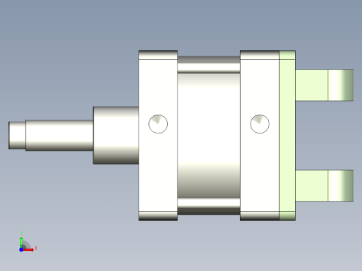 恒一SC系列双耳CB型气缸前视缩略图