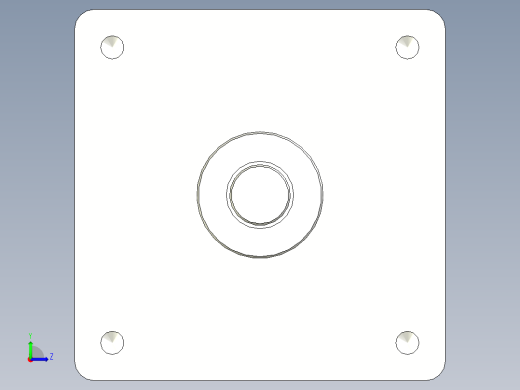 恒一SC系列双耳CB型气缸左视缩略图