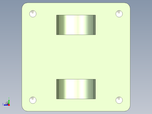 恒一SC系列双耳CB型气缸右视缩略图