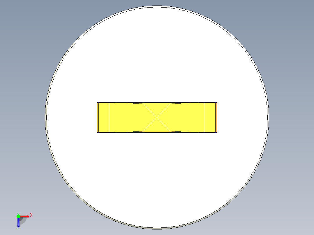 简易压力罐俯视图