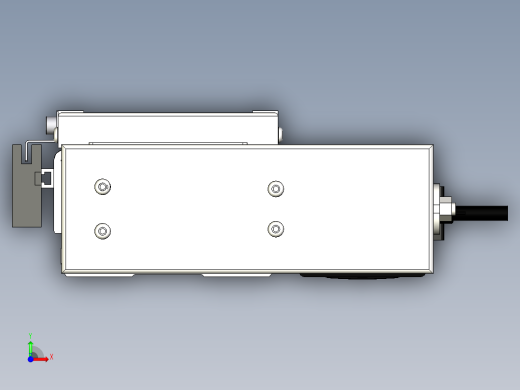 Toyo东佑达直线模组-ECH10-400-BL-200W前视缩略图