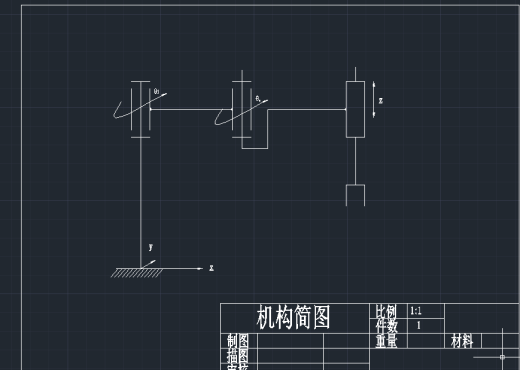 电动式关节型机器人机械手的结构设计与仿真缩略图