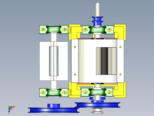麦穗脱粒机俯视缩略图