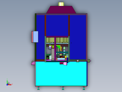 集成电路板生产用自动焊接机器前视缩略图