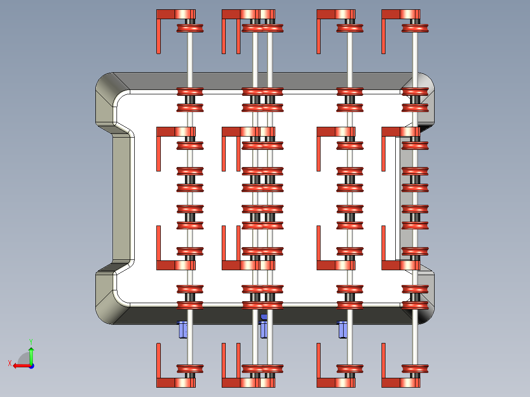 长丝干燥机filament-dryer-STP-F3D后视图