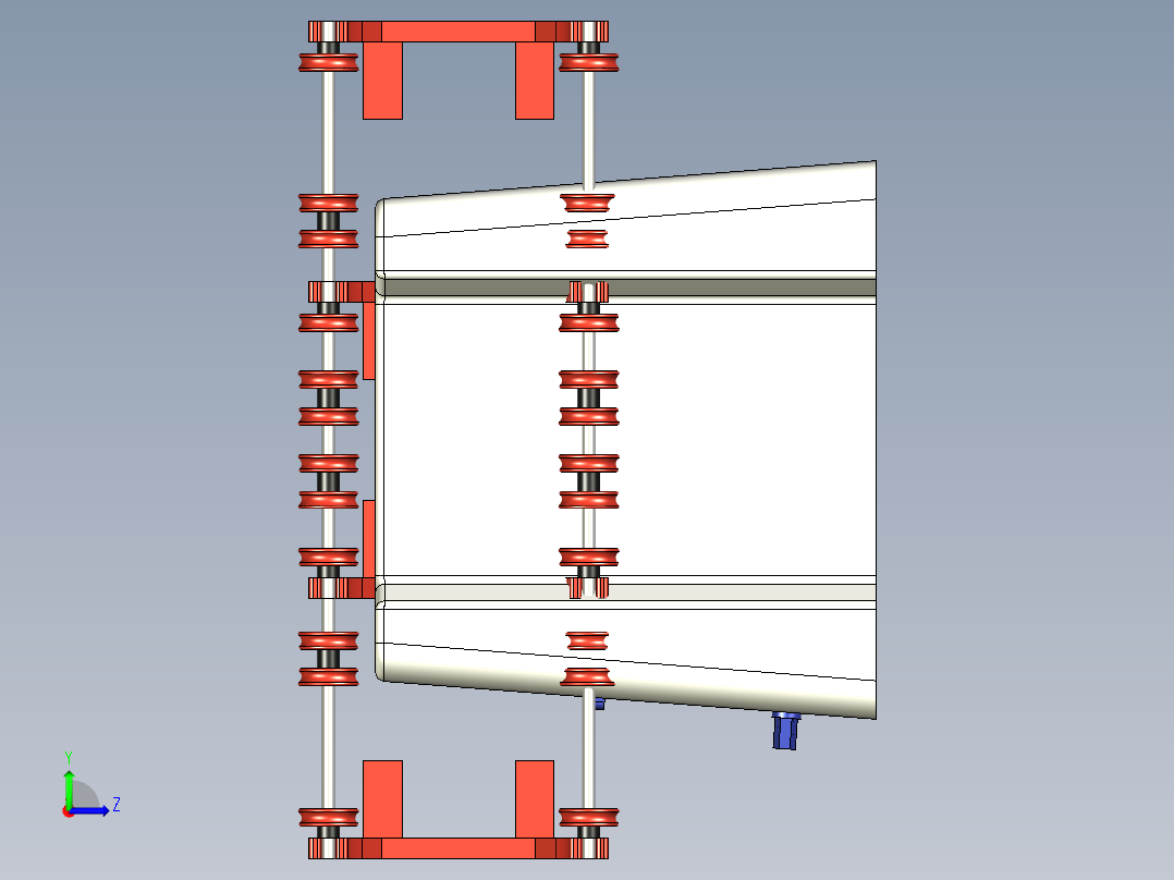 长丝干燥机filament-dryer-STP-F3D左视图