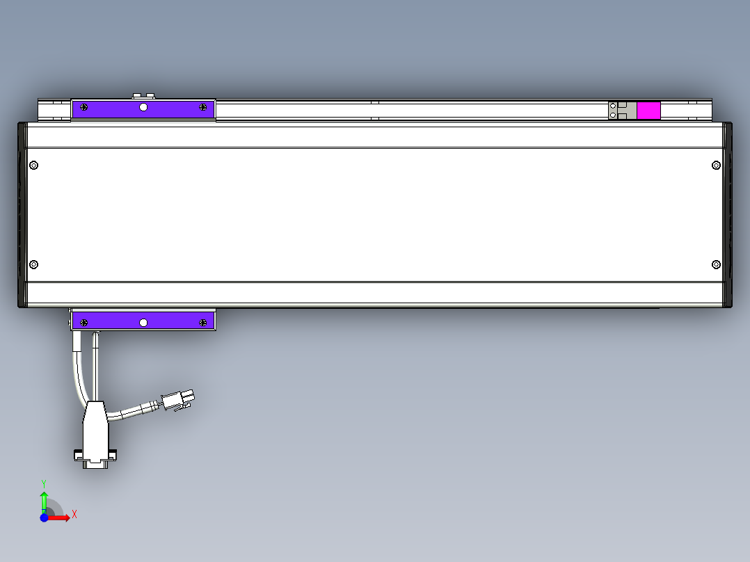 威洛博VL系列3d模型模组VL14S1Y-S350前视图