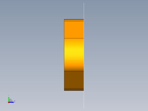 指针冲孔落料复合模（CAD图+UG三维）左视缩略图