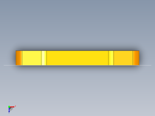 指针冲孔落料复合模（CAD图+UG三维）俯视缩略图