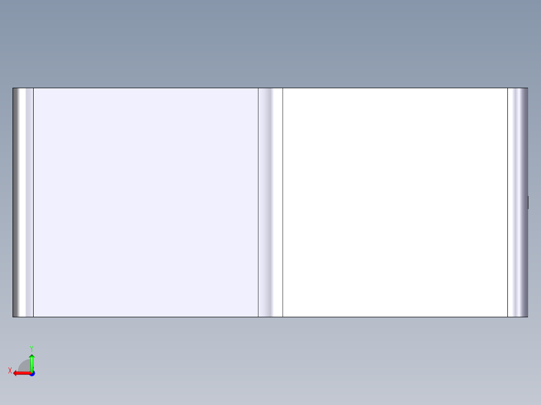 型材-BR 8 SLOT SPRING CLIP KJN516685后视图