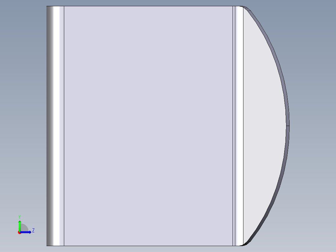 型材-BR 8 SLOT SPRING CLIP KJN516685左视图