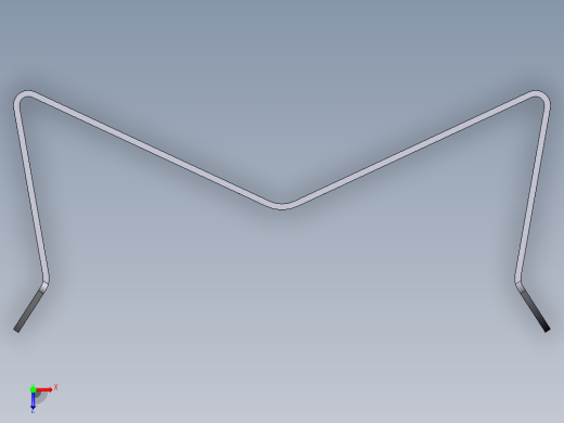 型材-BR 8 SLOT SPRING CLIP KJN516685俯视缩略图