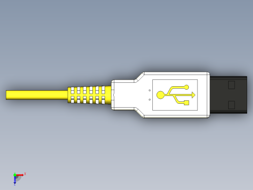 USB 电脑俯视缩略图