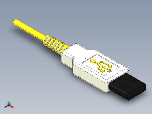 USB 电脑正等轴测缩略图