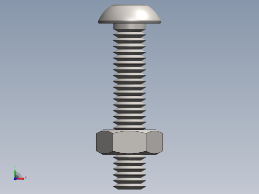 紧固件-M4 Stainless Round Head