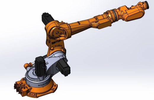 埃斯顿ER130-2865-BD 六轴折弯机器人三维模型资料缩略图