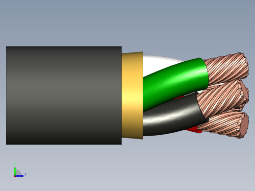 线缆左视缩略图